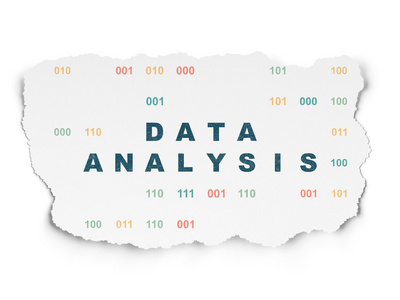 数据概念撕纸背景数据分析