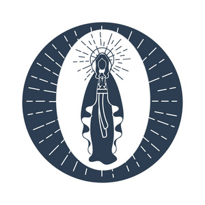 教区教堂的原罪圣母玛利亚在 lepoglava,克罗地亚的坛上,原罪人