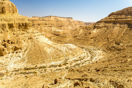 沙漠深峡谷悬崖风景景观观