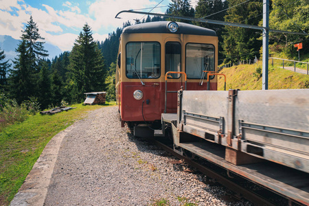 山地列车 Grutschalp 至穆伦