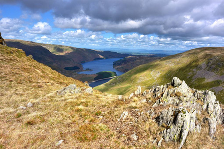 Haweswater 在 Mardale 山谷