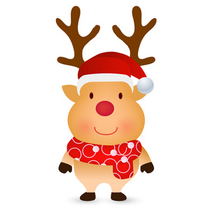 Reindeer Santa iconChristmas