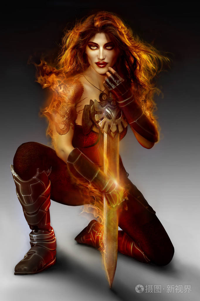 战争与火焰莫幻想女神