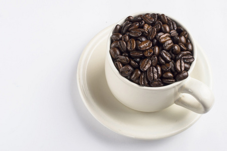 咖啡豆照片概念