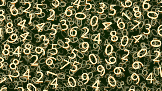 冗杂数字 01 图片照片