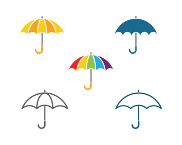 雨伞图标图片