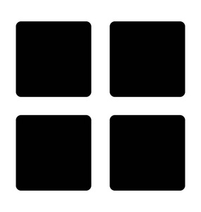 四个方形窗口图片