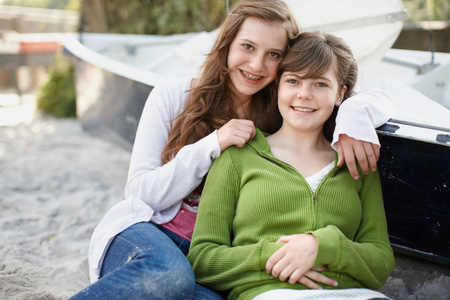 开心的外国人图片