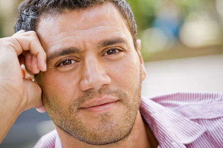 一个人像阳光图片