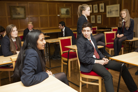 外国人学习交流图片