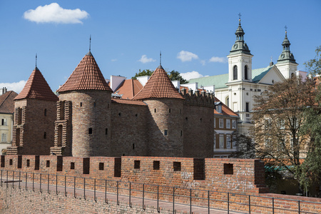 华沙巴比肯华沙波兰照片