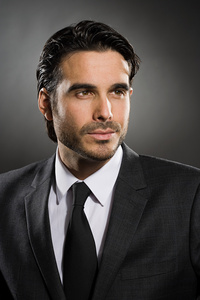 正侧面人像图片