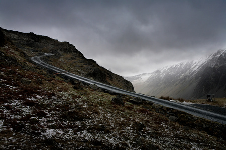 雪山路图片 雪山路素材 雪山路插画 摄图新视界