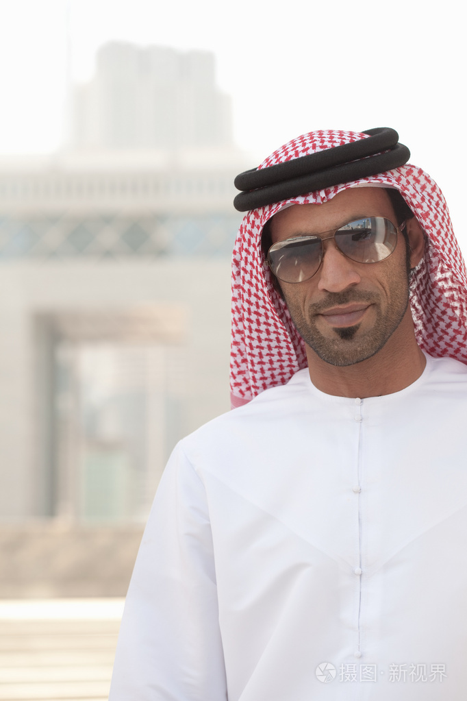 中东男人的肖像