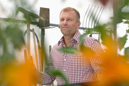 外国人园丁图片