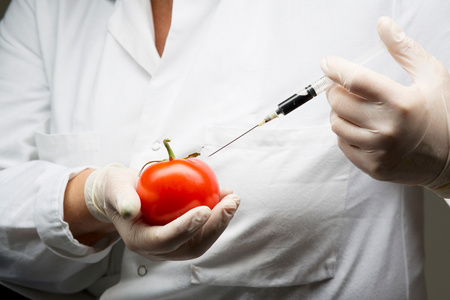 在番茄推力注射器图片