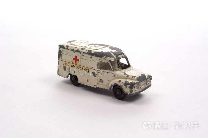 古董玩具救护车
