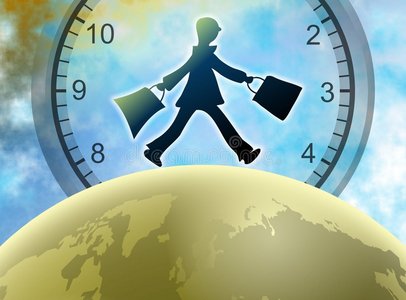 一天职业忙碌的一天照片