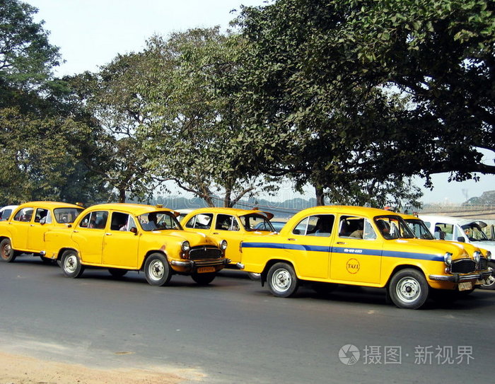 加尔各答的出租车