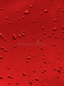 红色水滴背景