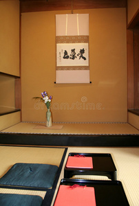 日本茶室图片