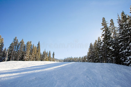 滑雪和滑雪板斜坡