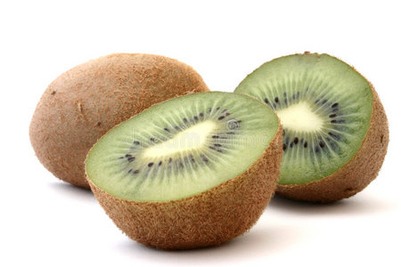 桃肉白色猕猴桃剖面图#2照片