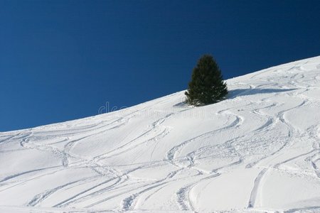 滑雪道