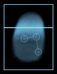 生物拇指扫描仪系统