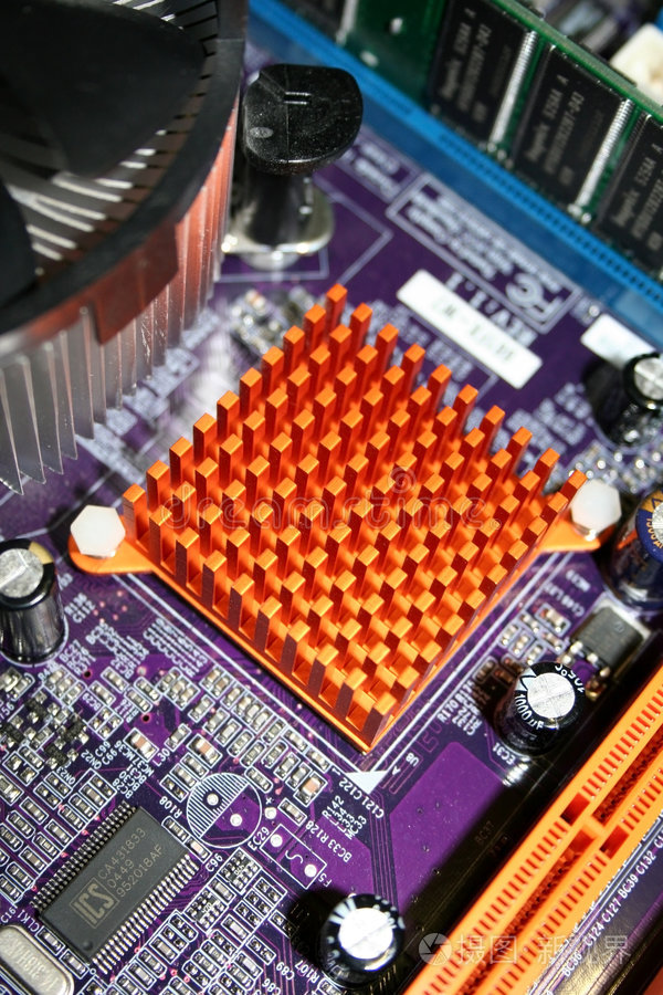 北桥芯片组散热器照片-正版商用图片0gwsfc-摄图新视界