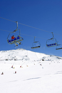 西班牙普拉多拉诺滑雪场滑雪场图片