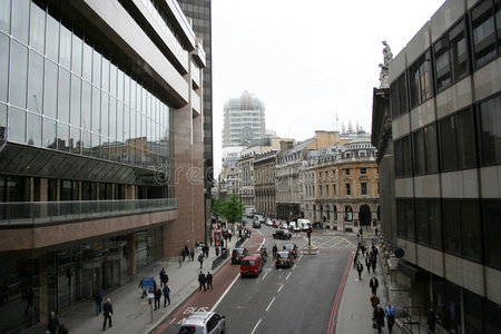 伦敦城市街图片