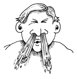 打喷嚏图片-打喷嚏素材-打喷嚏插画-摄图新视界