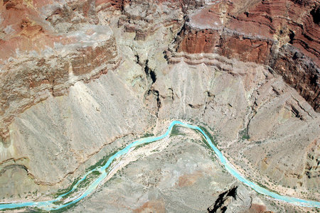 科罗拉多河大峡谷图片