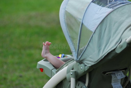 宝宝尖足婴儿足照片