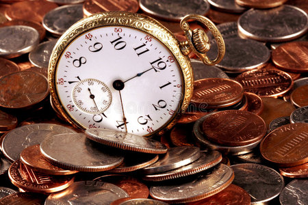 时间和金钱概念照片