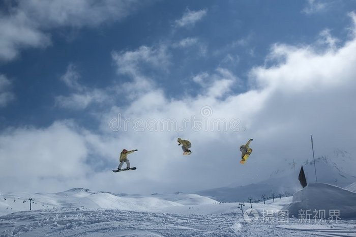 滑雪运动员系列
