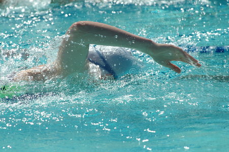200米自由泳运动员