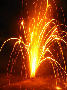 烟花声震天雷图片