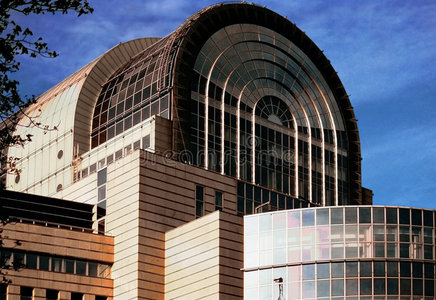欧盟议会大厦布鲁塞尔比利时欧洲