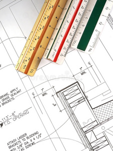 建筑师的工具和计划