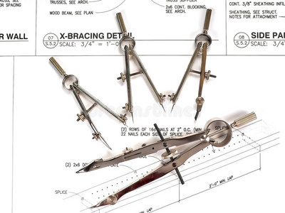 建筑师的工具和计划