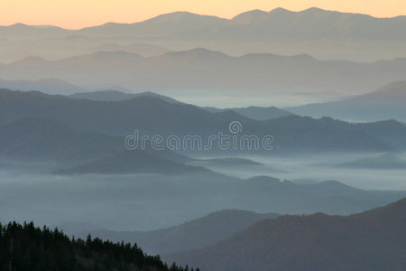 阿巴拉契亚山脉远景图片
