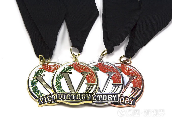 银牌和铜牌得主领奖台奖章金牌比赛优胜者奖牌胜利领奖台-罗马数字1