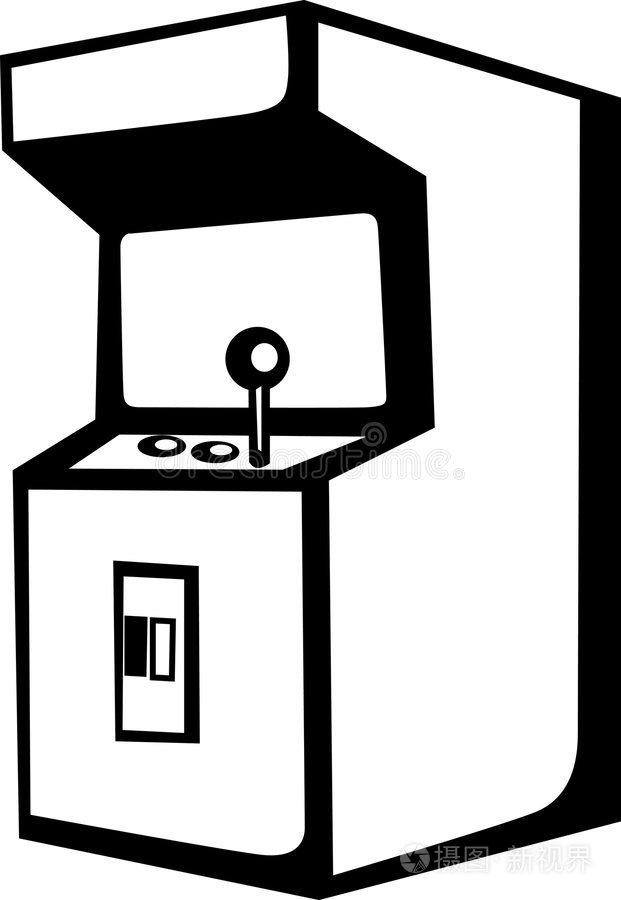 街机游戏机矢量图插画-正版商用图片0h1ybd-摄图新视界