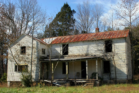 破旧的房屋图片