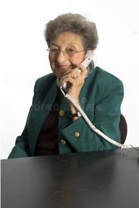 老年妇女电话