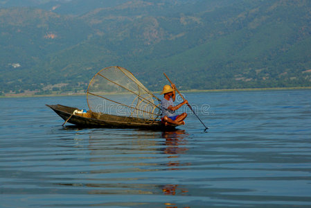 渔夫船照片