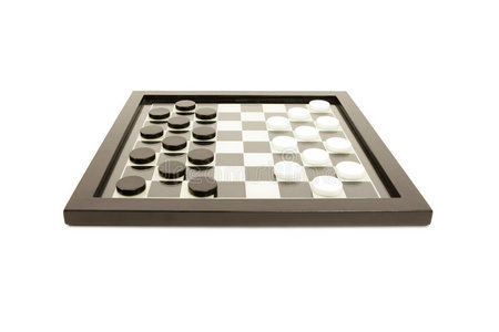 黑白棋盘游戏图片