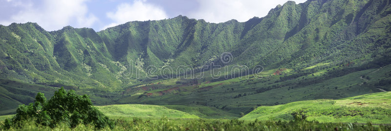 夏威夷景观山脉